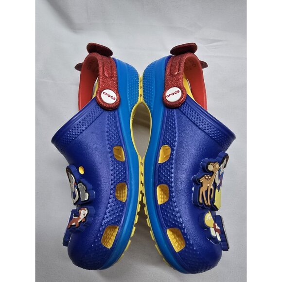 KIDS CROCS X DISNEY SNOW WHITE CLASSIC CLOG Size JR 2 - Picture 7 of 12